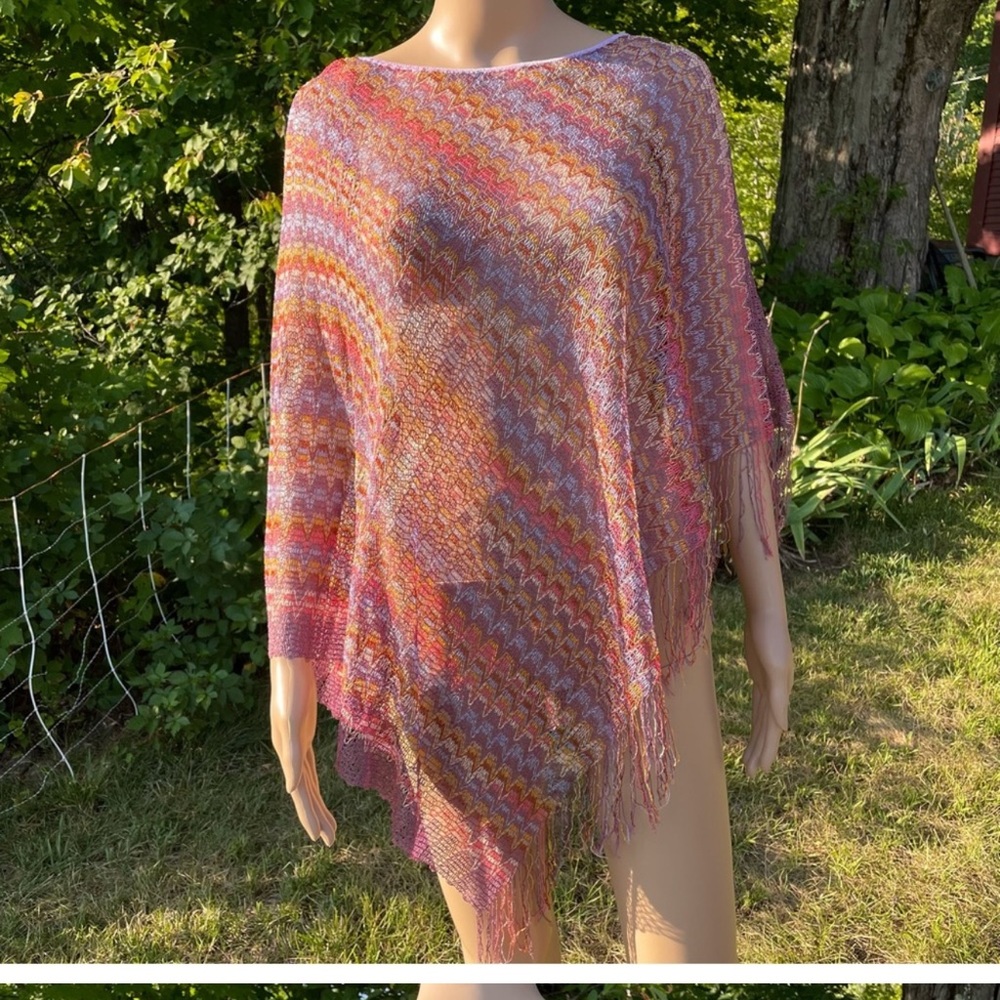 Missoni Fringe Trim Accent Cover-up